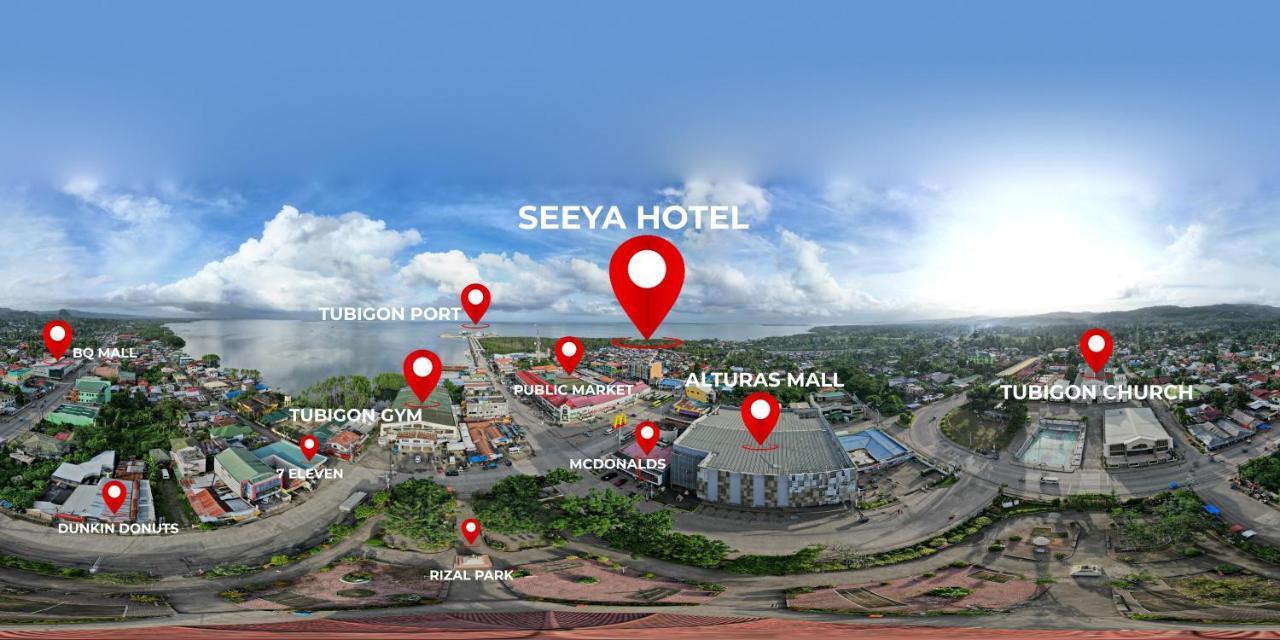 Seeya Hotel Tubigon Екстер'єр фото