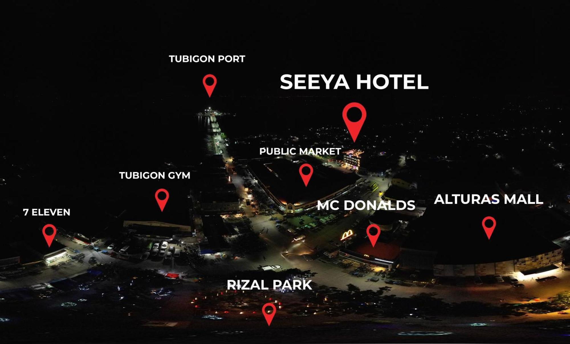 Seeya Hotel Tubigon Екстер'єр фото